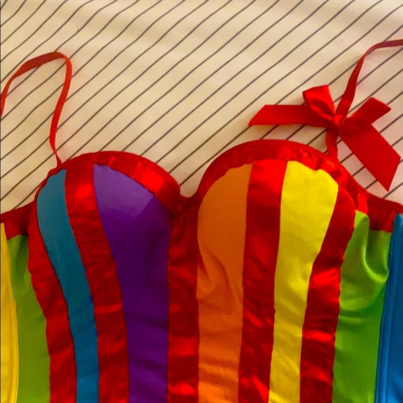 Party colorful sexy lingerie top - Picture 3 of 4